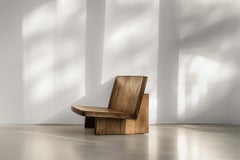 Sedia da lettura confortevole con seduta morbida Muted di Joel Escalona No07
