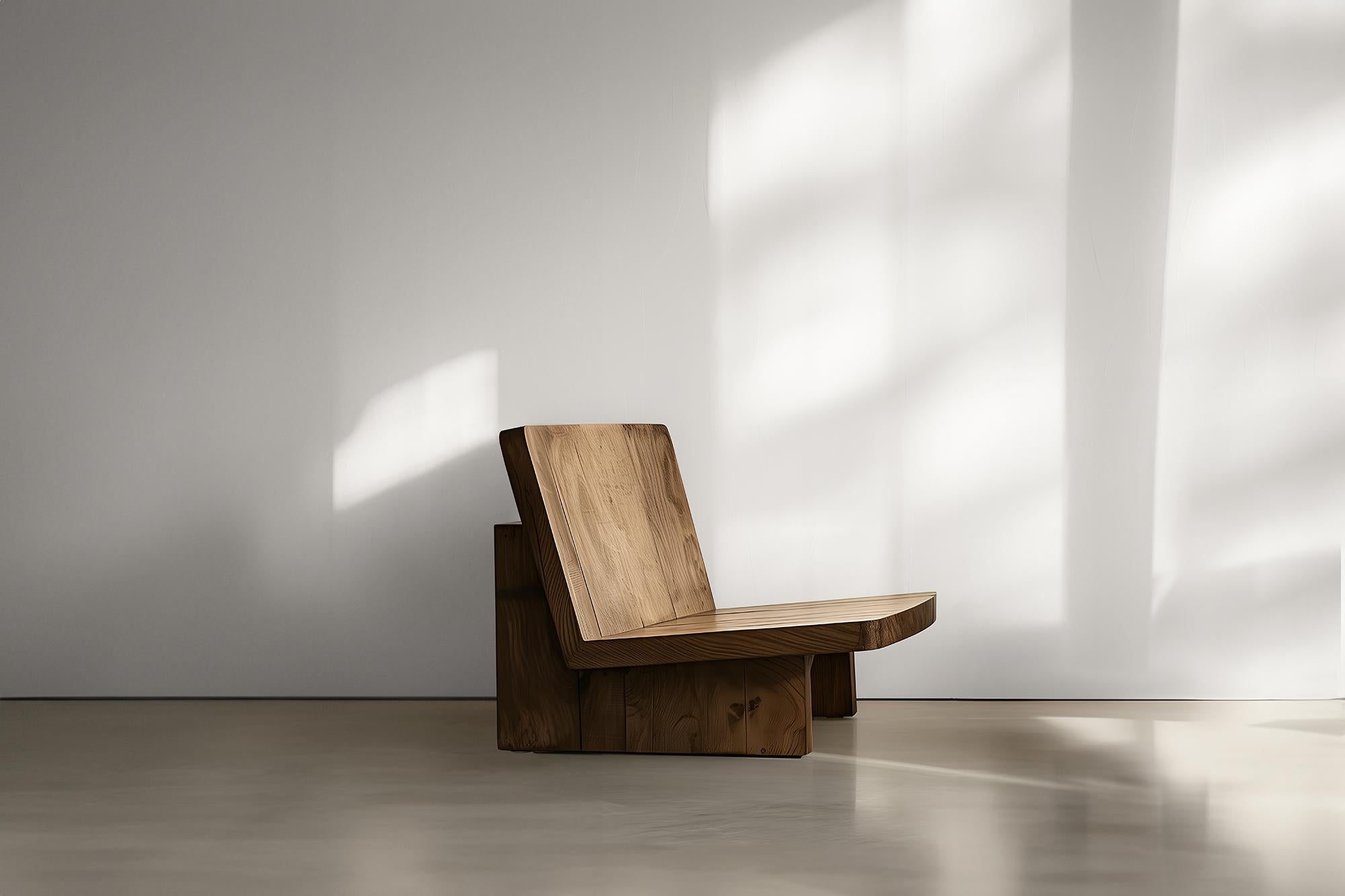 Comfortable Lesesesessel Plüsch Sitzmöbel gepolstert von Joel Escalona No07 (Mexikanisch) im Angebot