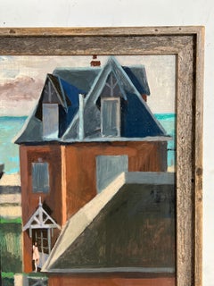 Coming of Age Painting by Modernist French Artist Yves Hersent, D. 1983