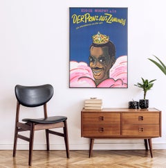 Coming to America 1990 East German A1 Film Poster, Gunter Wongel