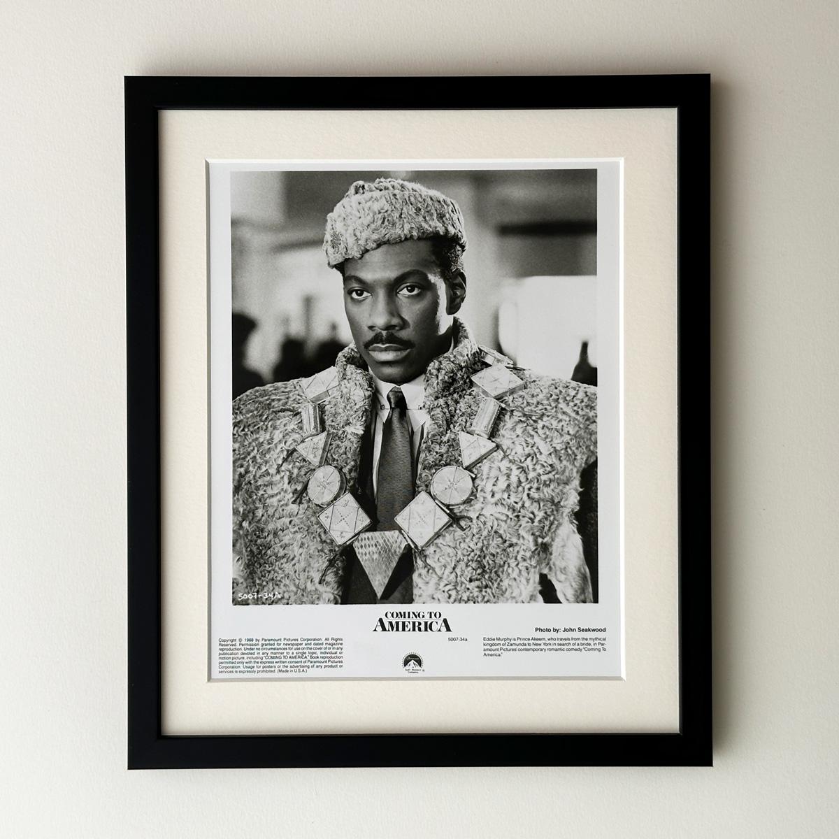 Unknown COMING TO AMERICA Publicity Film Still 1988  - FRAMED For Sale