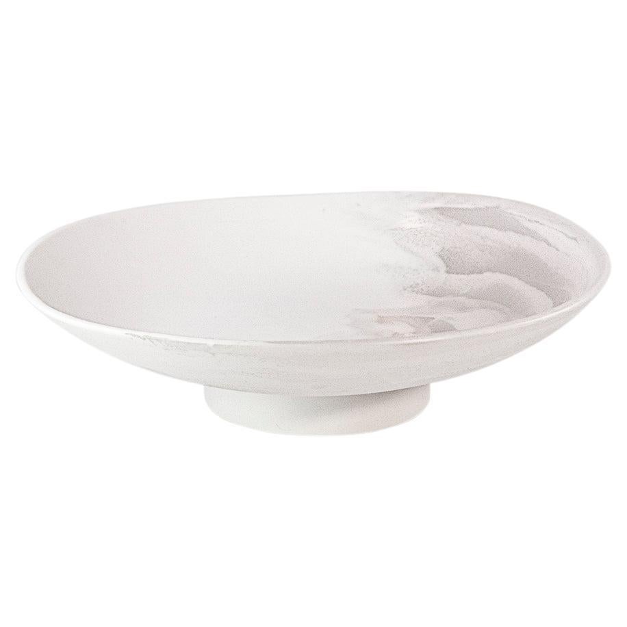Very Large Bassano Floral Centerpiece Bowl at 1stDibs
