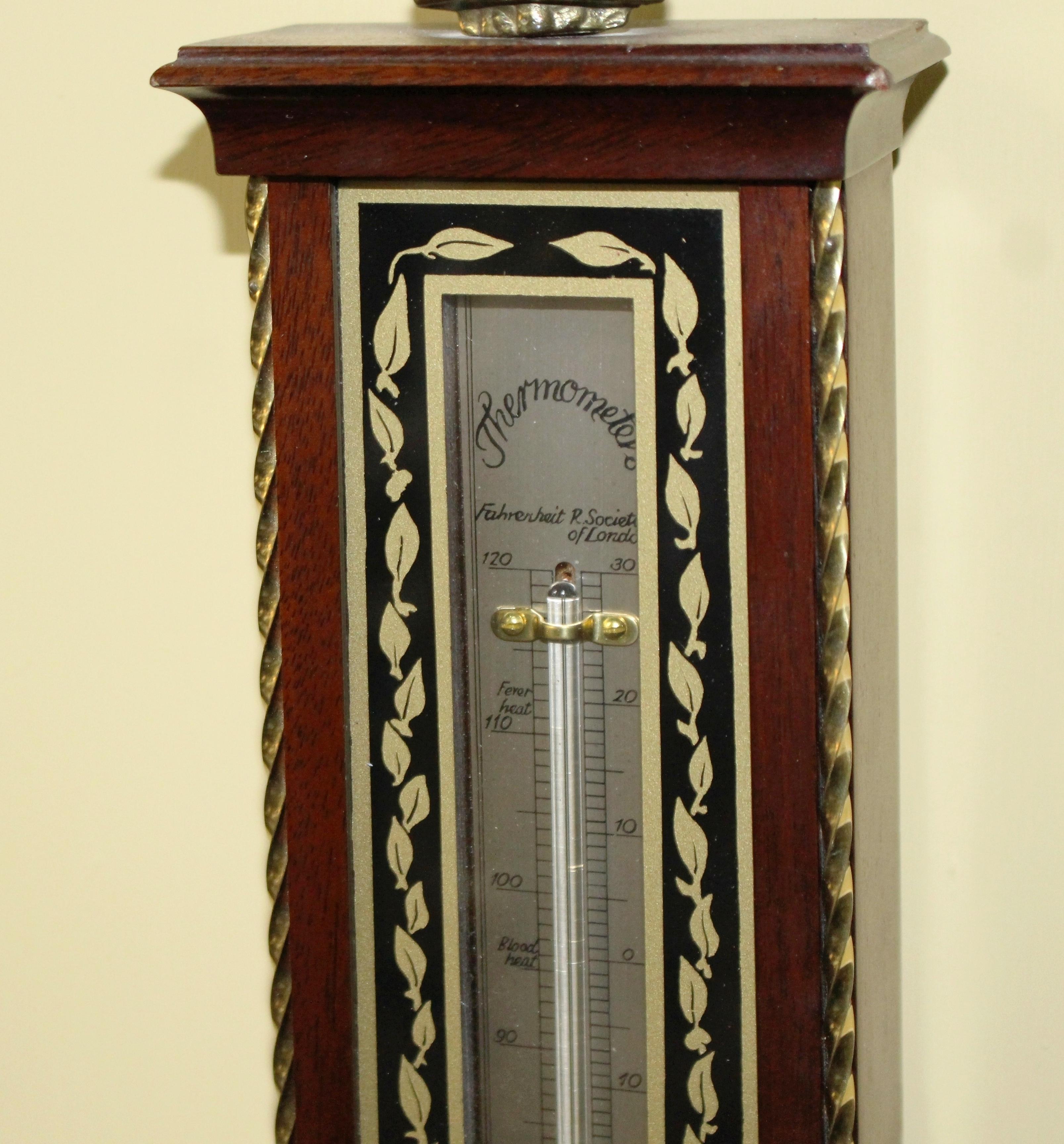 Comitti of London Limited Edition Prince of Wales Barometer In Good Condition In Worcester, Worcestershire