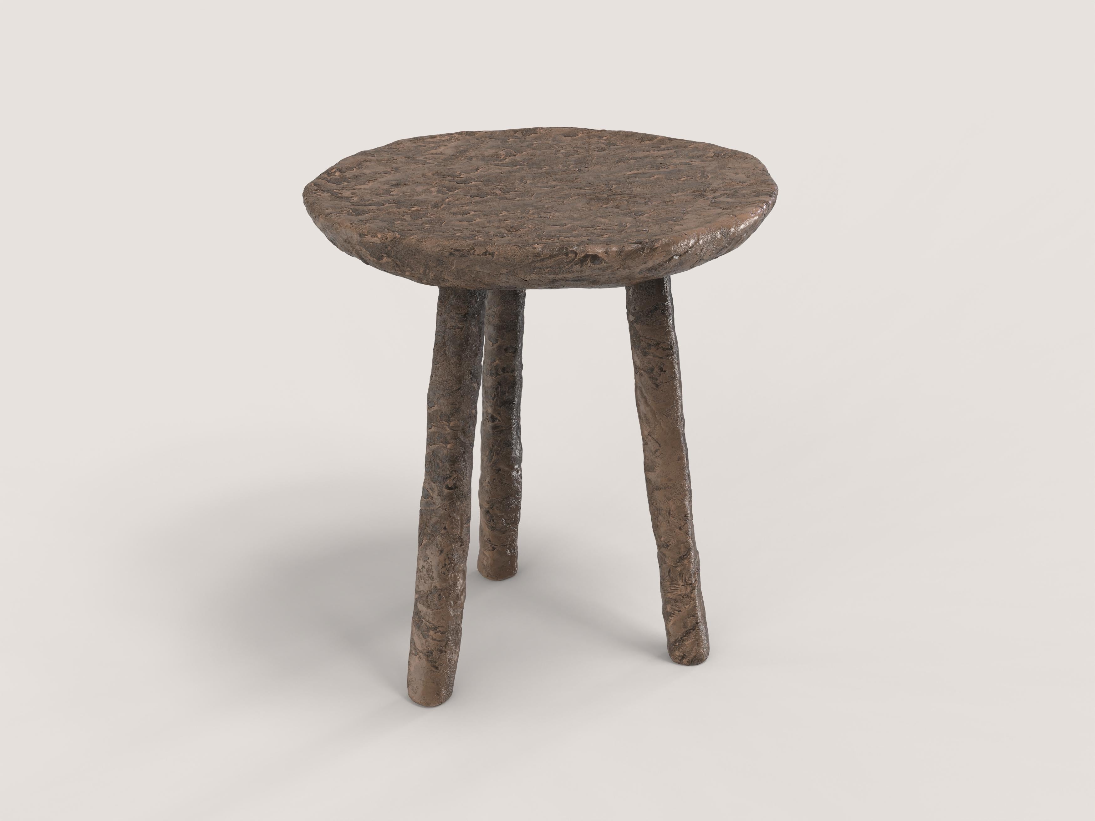 Cast Comma V1 Stool by Edizione Limitata For Sale