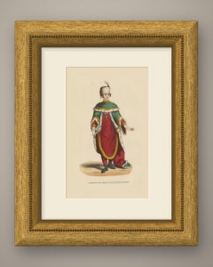 Kommandant des Ordens des Heiligen Stephan von Ungarn, handkolorierter Holzstich, 1844