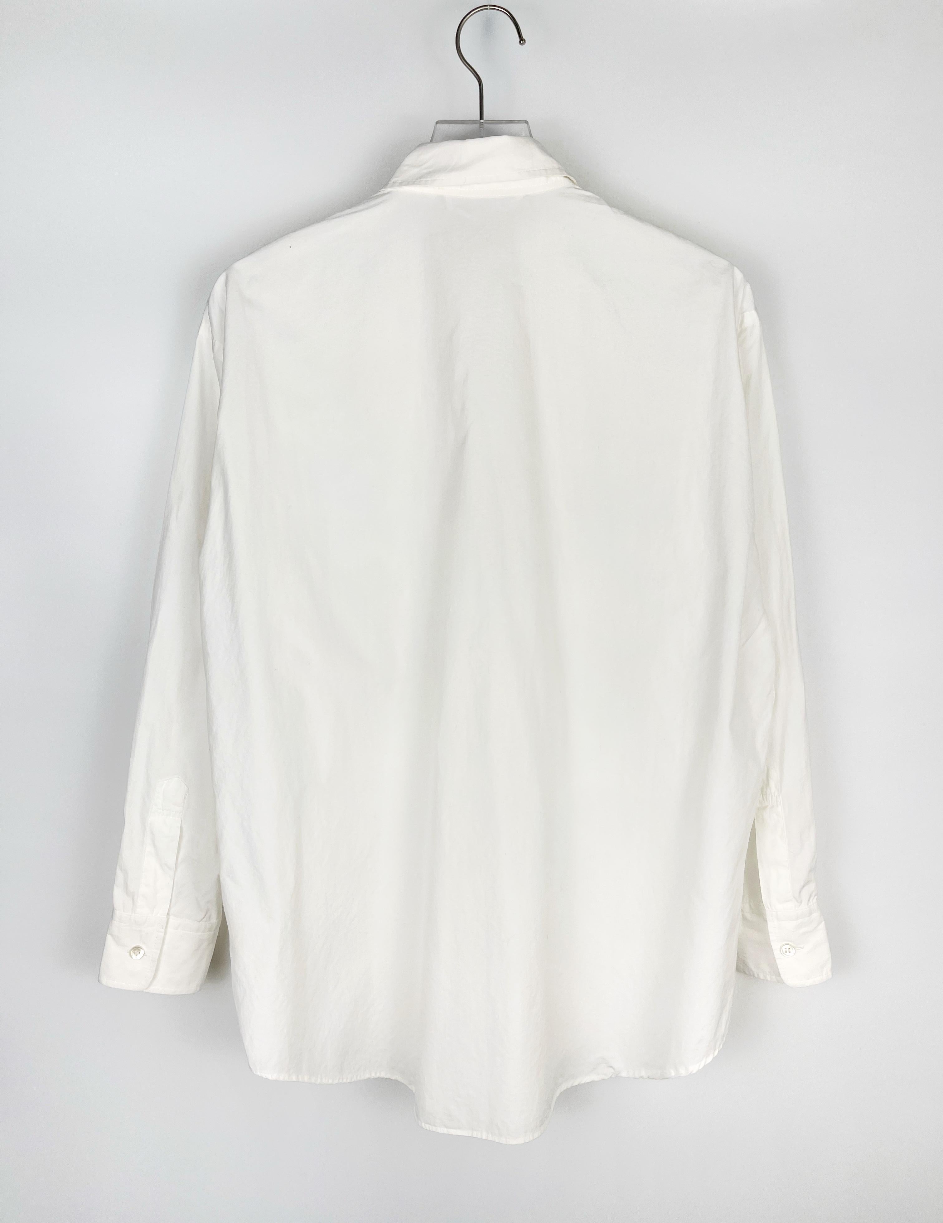 Women's or Men's Comme des Garcons 1970's Fringed Shirt For Sale