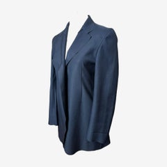 Comme des Garçons 1980s Navy Wool Blazer