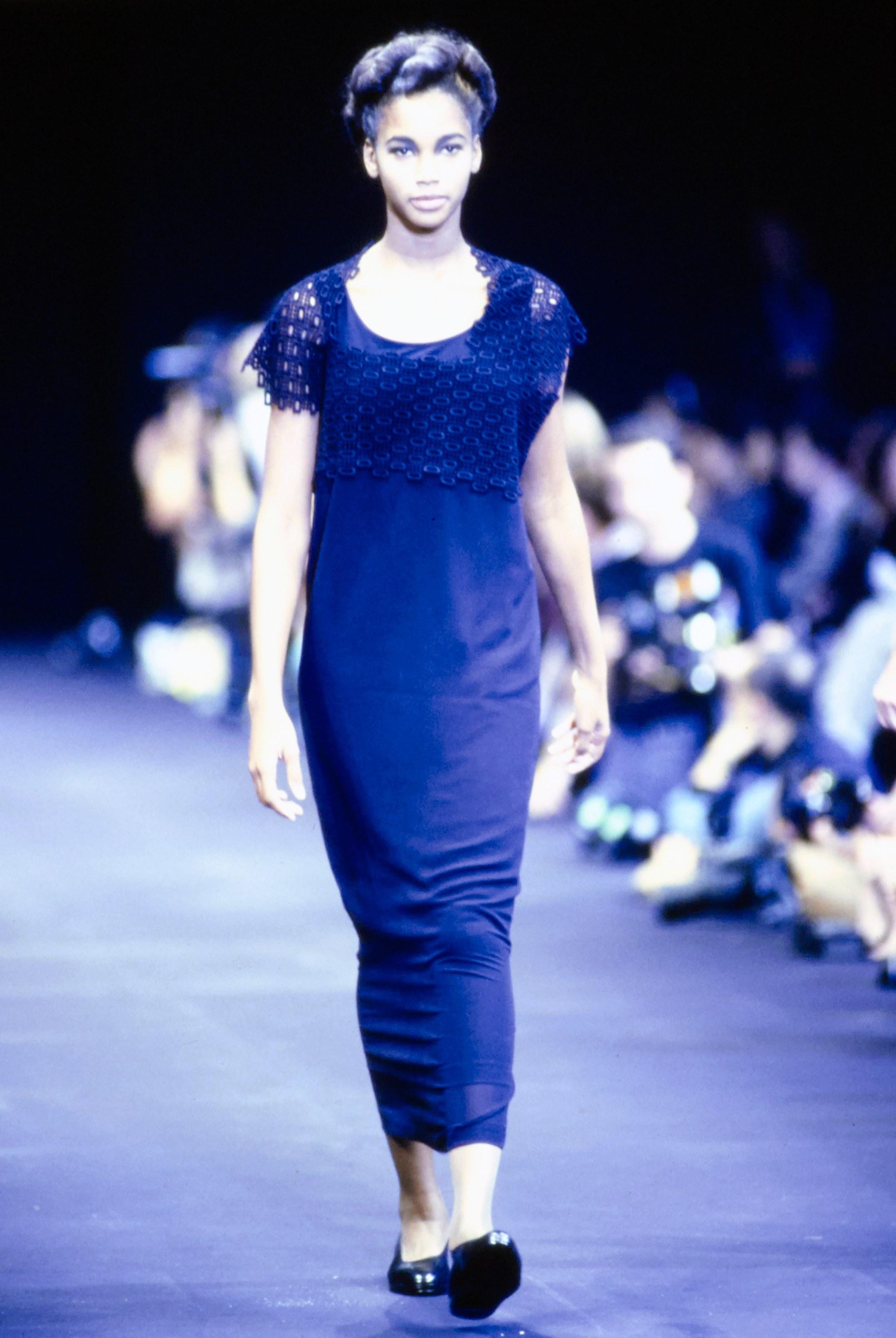 Comme des Garcons 1990 Collection
Plain Slip Dress and Asymmetric Over Dress
Labelled size M 