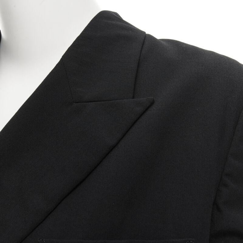 COMME DES GARCONS 1990 chaqueta blazer de doble botonadura con mangas de lazo infinito S en venta 2