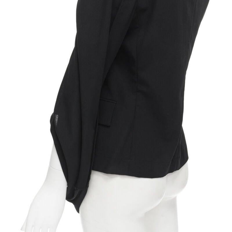 COMME DES GARCONS 1990 chaqueta blazer de doble botonadura con mangas de lazo infinito S en venta 4