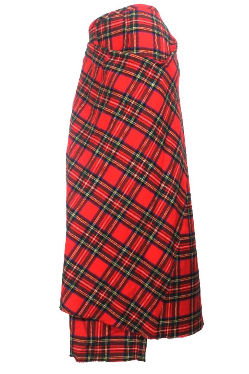 Comme des Garcons 1993 Collection Tartan Fitted Skirt 6