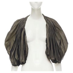 COMME DES GARCONS 1993 Vintage Vintage noir haussement d'épaules volumineux Cindy Sherman