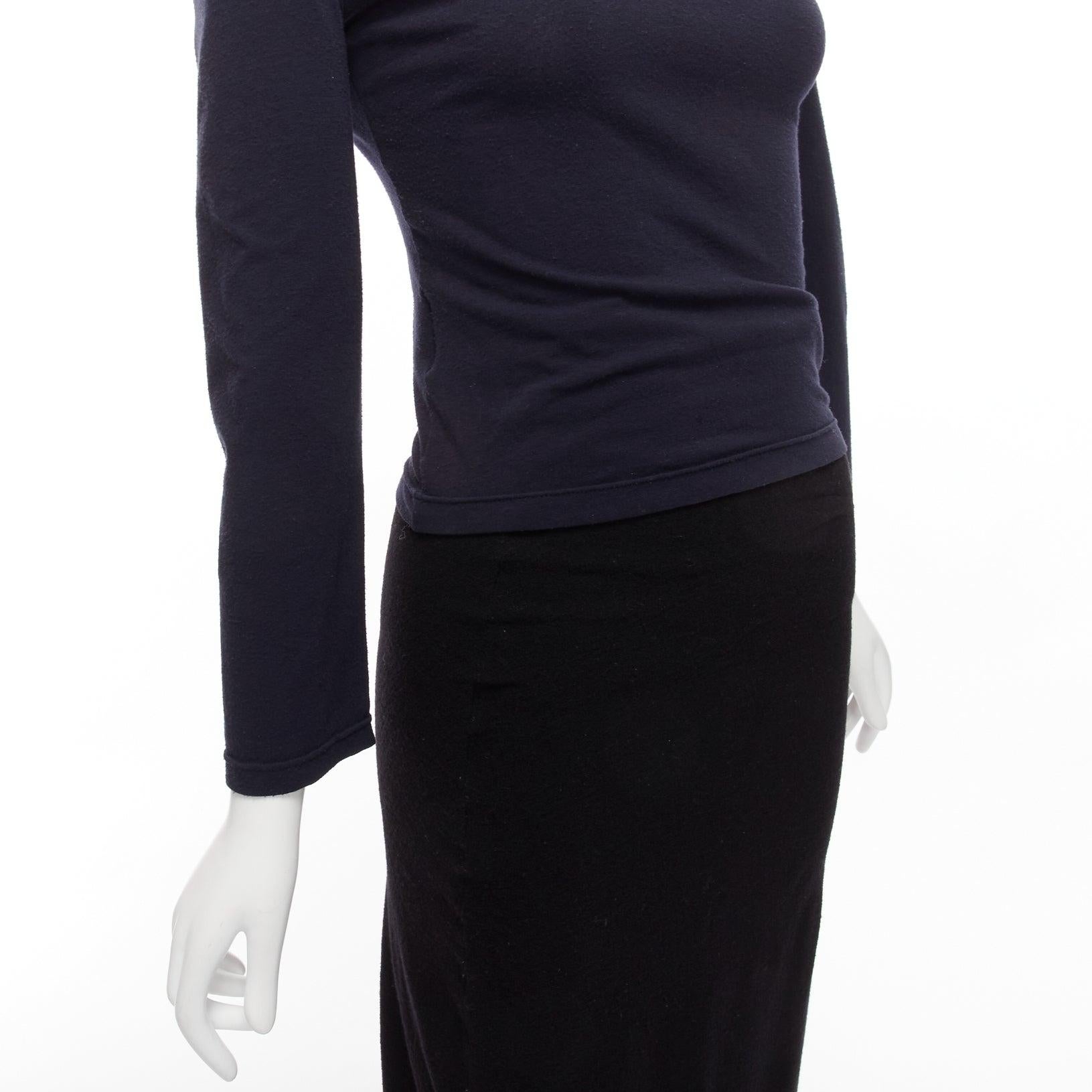 COMME DES GARCONS jupe froncée noire rembourrée et rembourrée Lumps Bumps, 1997 en vente 8