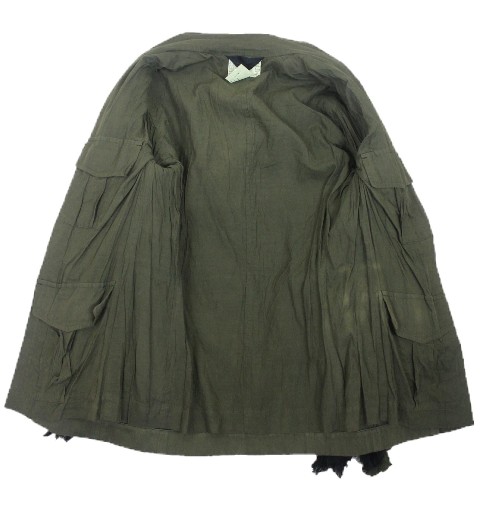 Comme des Garcons 2000 Collection Frill Sleeve Jacket For Sale 12