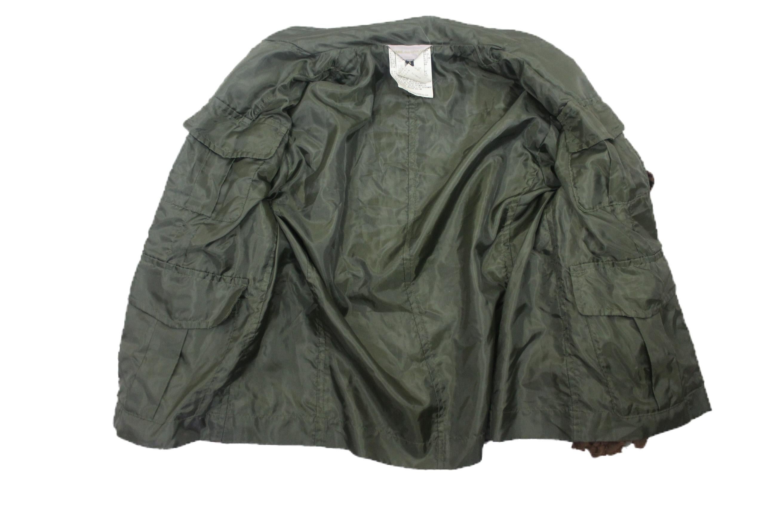 Comme des Garcons 2002 Collection Frill Sleeve Jacket 1