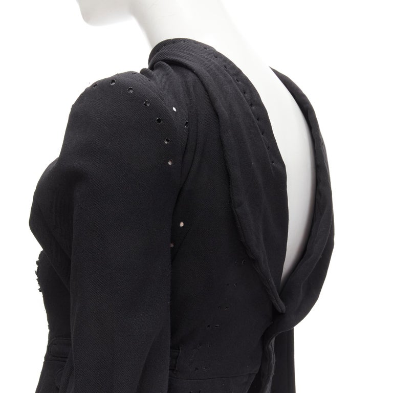 COMME des GARCONS Stitchwork Transformation Design Jacket outer GL-J021 black S