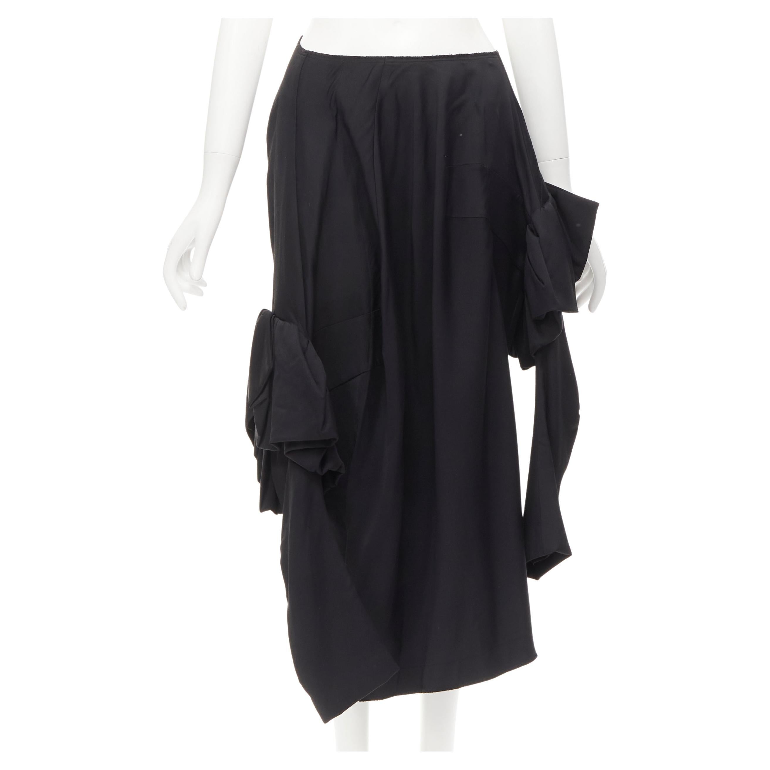 COMME DES GARCONS Iconic 2007 Collection Padded Hands Black Skirt at ...