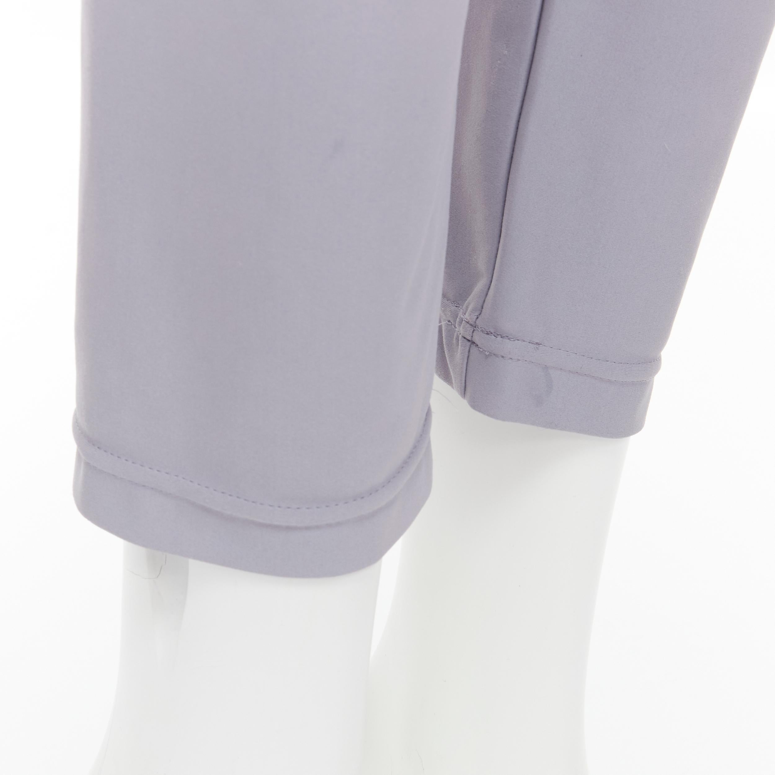 COMME DES GARCONS 2007 Runway purple Mickey Mouse gloves dropped crotch pants S 3