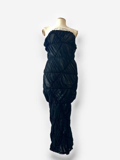 Comme des Garçons 2008 - Robe élastique froncée