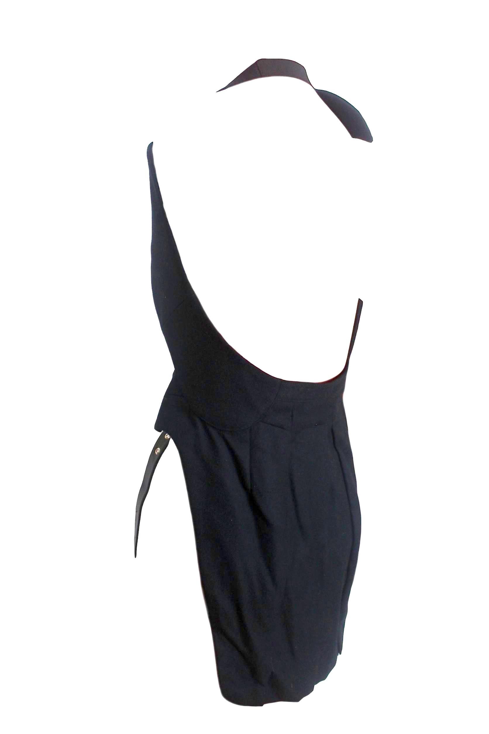 Black Comme des Garcons 2009 Collection Vest with Tails For Sale