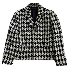Comme Des Garcons A/W1991 "Chic Punk" Houndstooth Wool 