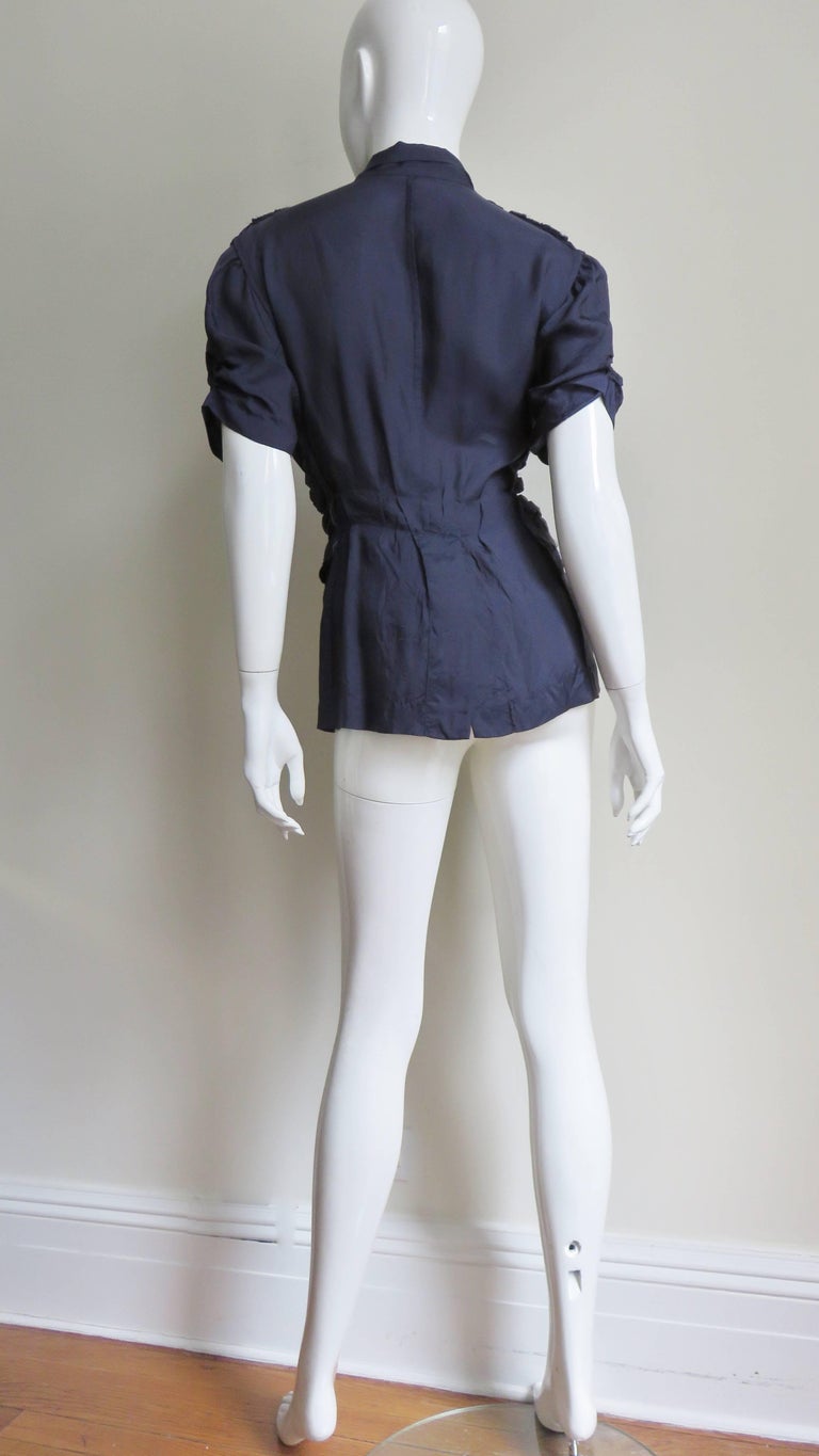 Comme des Garçons 2000 painted lips mohair jumper