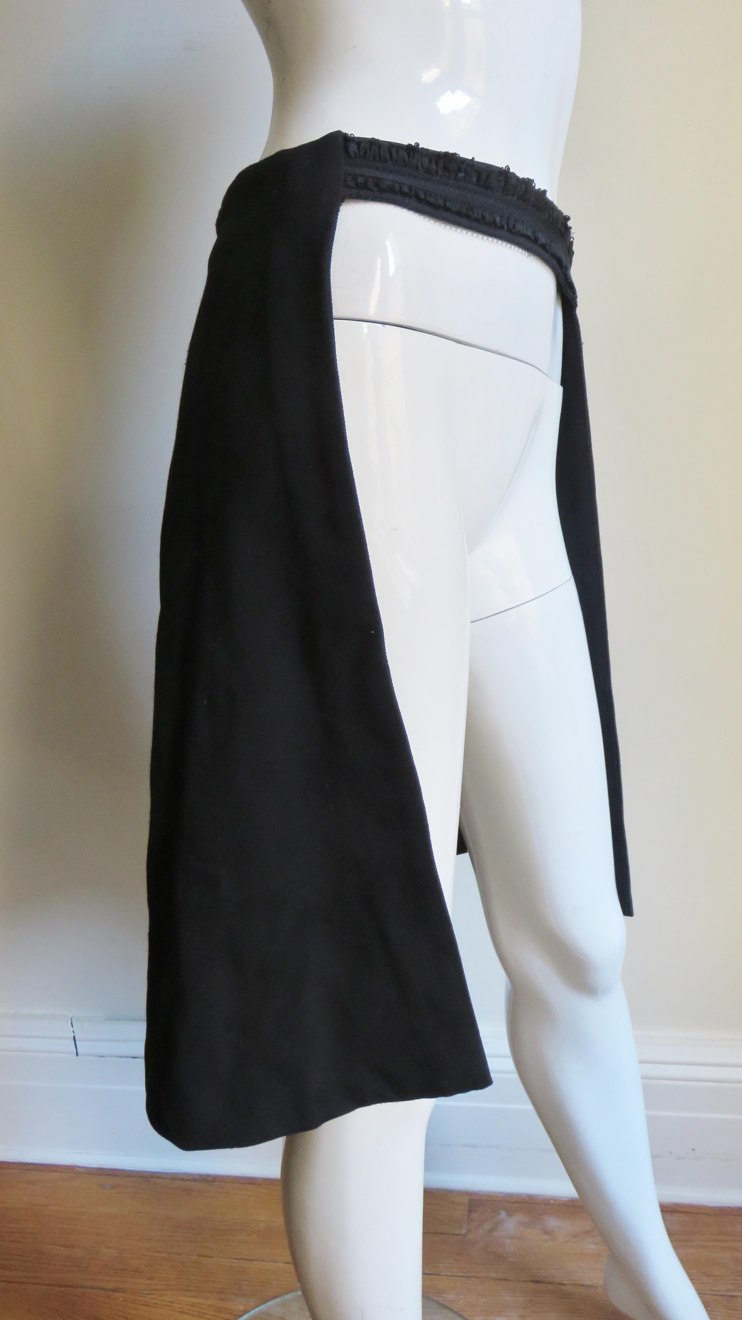 Comme des Garcons AD 2001 Overskirt In Good Condition For Sale In Water Mill, NY