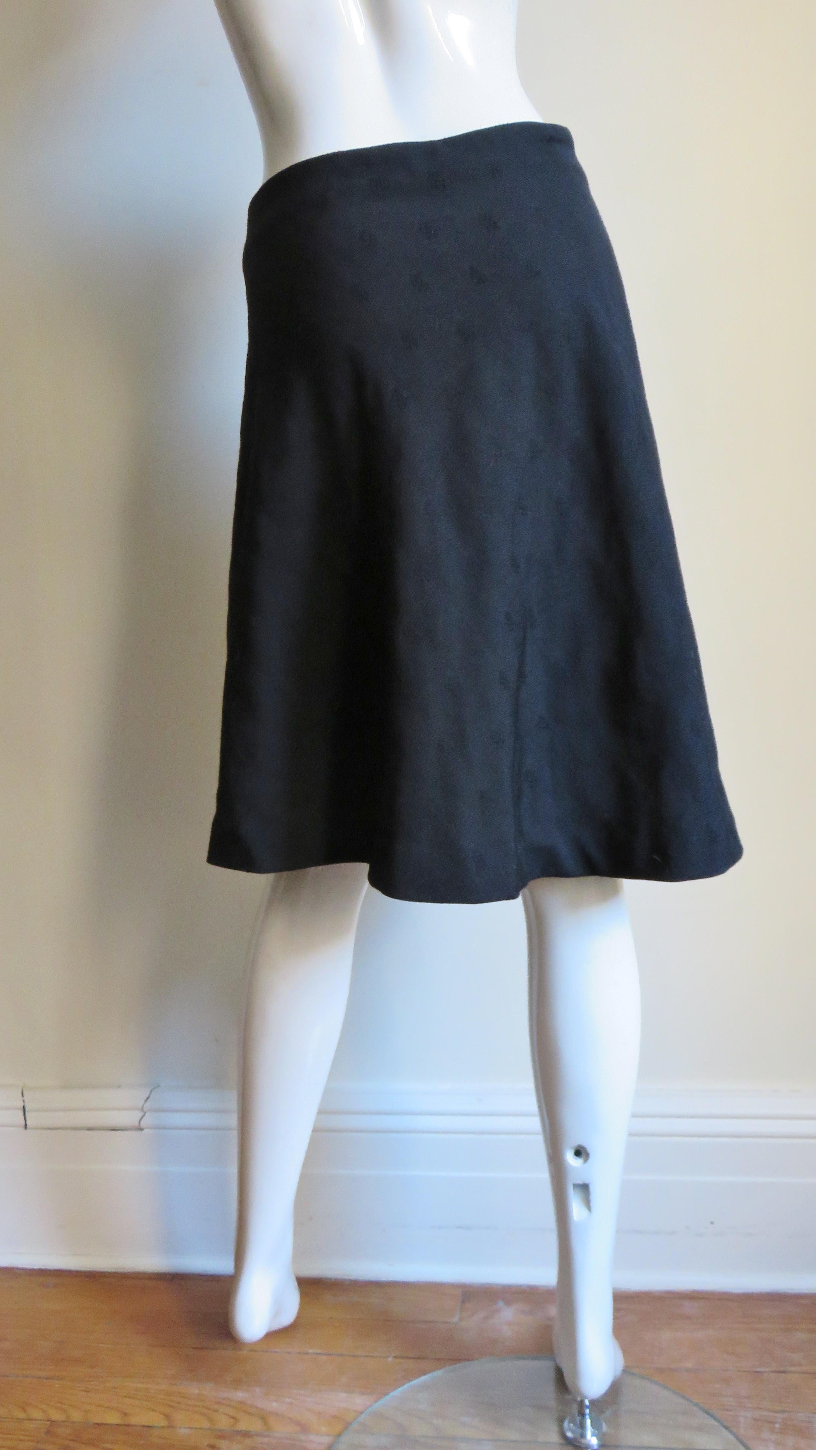 Women's Comme des Garcons AD 2001 Overskirt For Sale