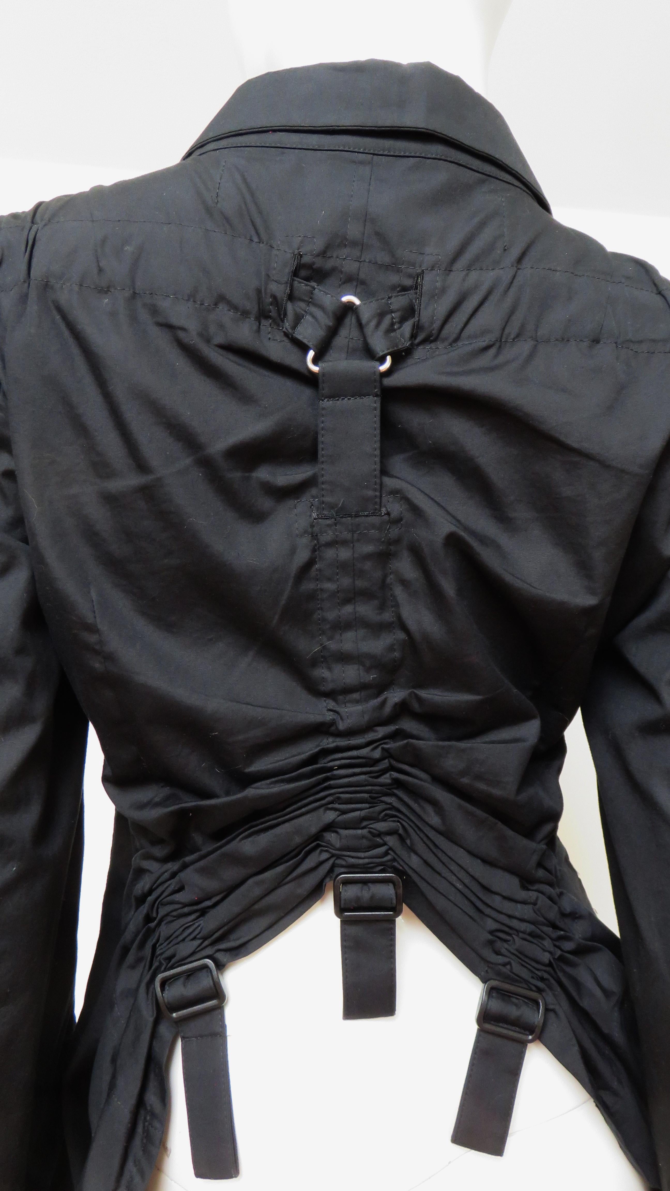 Comme des Garcons AD 2002 Bondage Top and Jacket For Sale 1