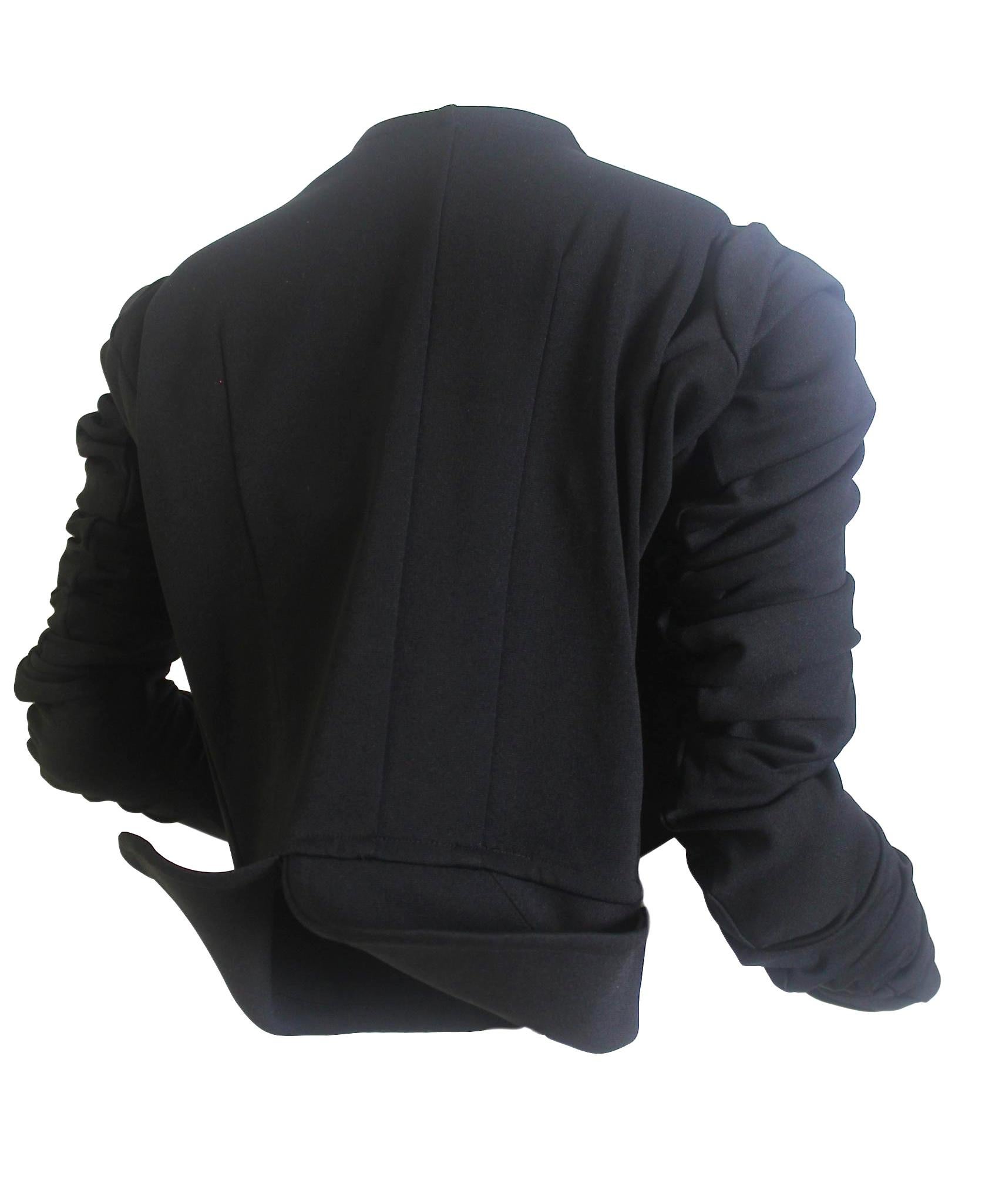 Comme des Garcons AD 2004 Spiral Sleeve Bustier Jacket For Sale 11