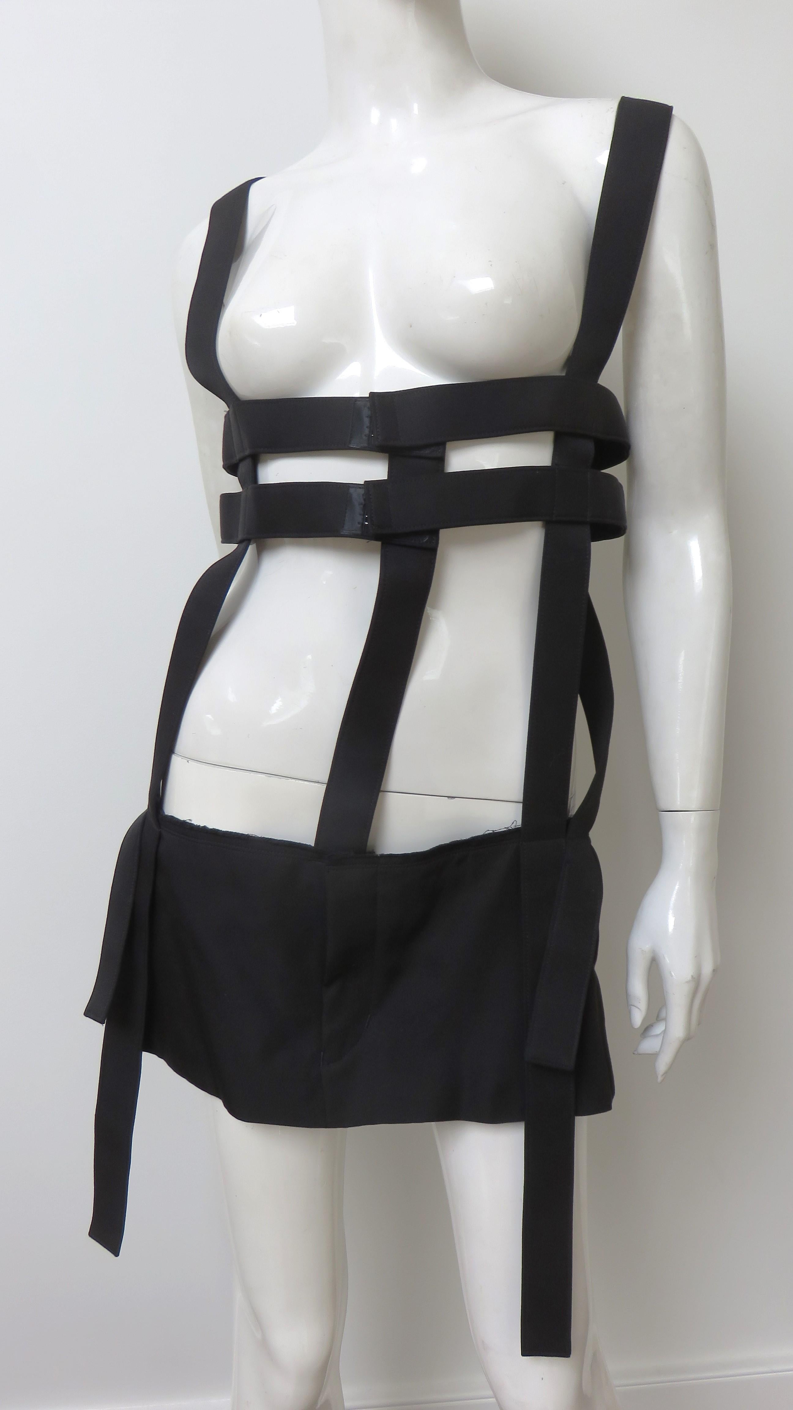 Gray Comme des Garcons AD 2013 Vest For Sale