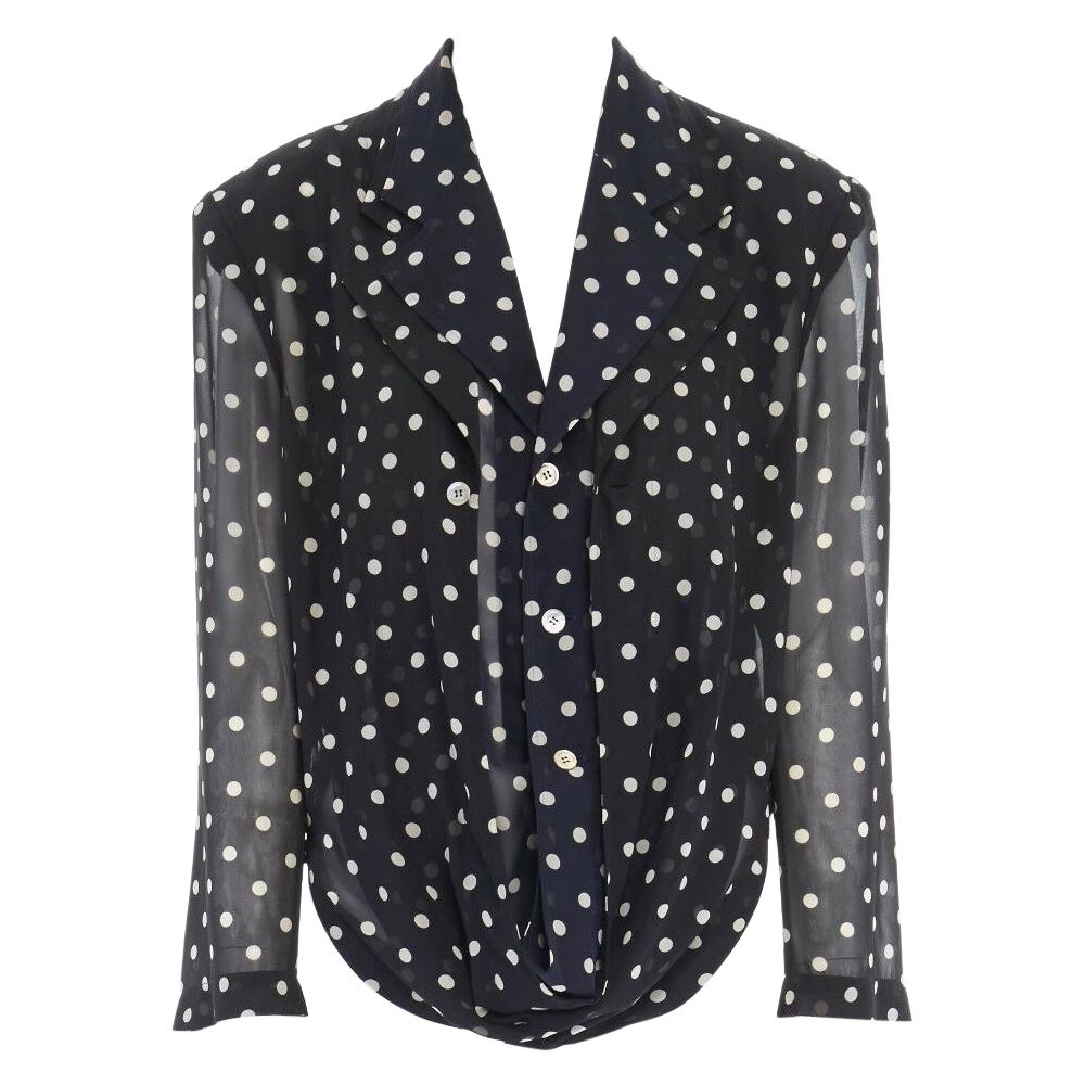 polka dot comme des garcons