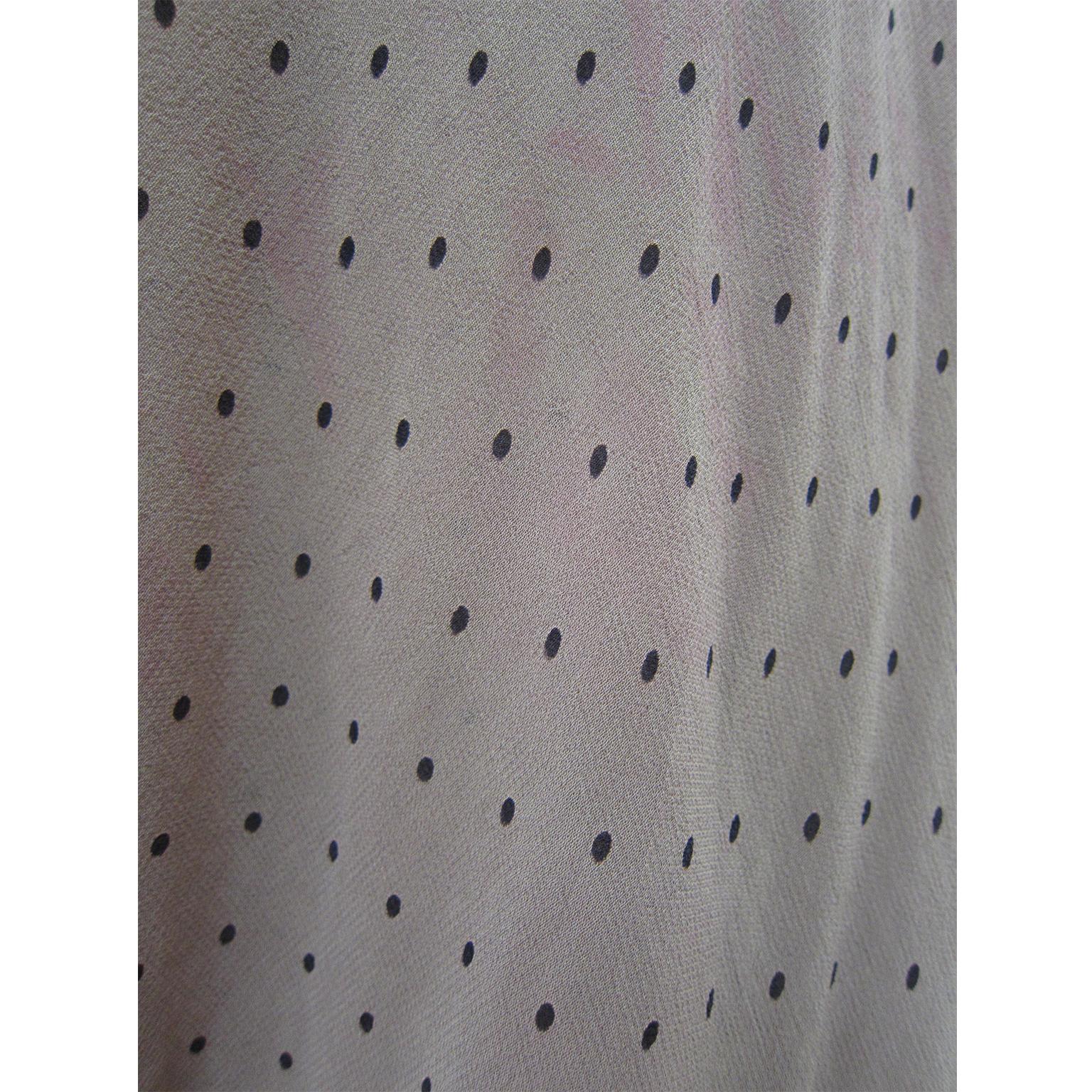 Comme des Garcons Asymmetric Beige Blouse Top AD 1989 5
