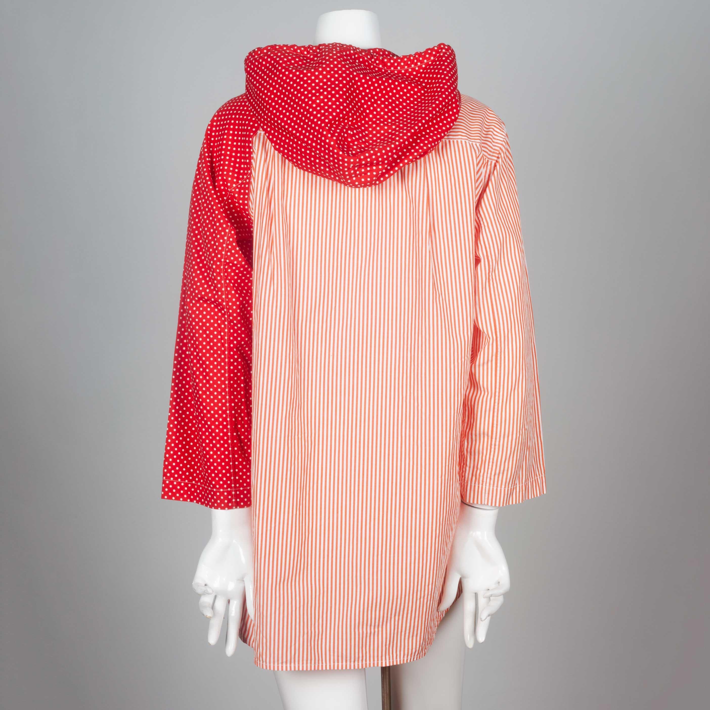 Comme des Garçons Asymmetric Hooded Shirt, 2011 In Good Condition In Chicago, IL