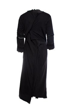 Comme des garçons, asymmetric maxi dress