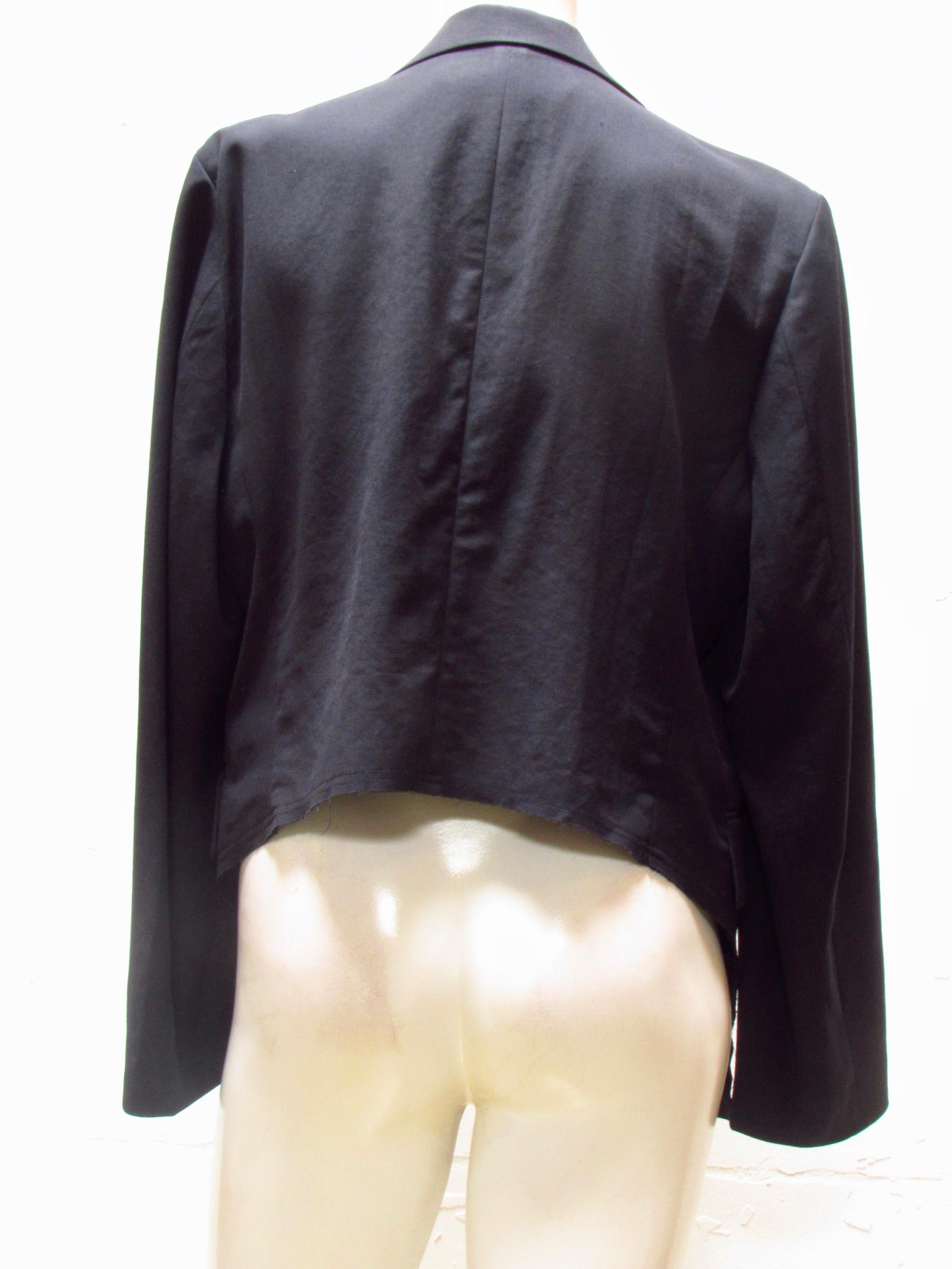Comme Des Garçons Asymmetrical Jacket In New Condition For Sale In Laguna Beach, CA