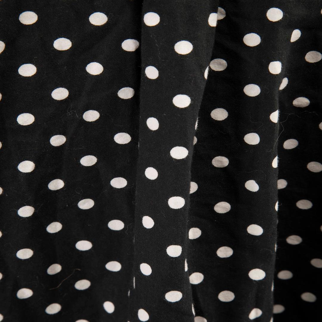 Women's Comme Des Garcons BLACK Comme Des Garcons Black Polkadot Shirt Size XL