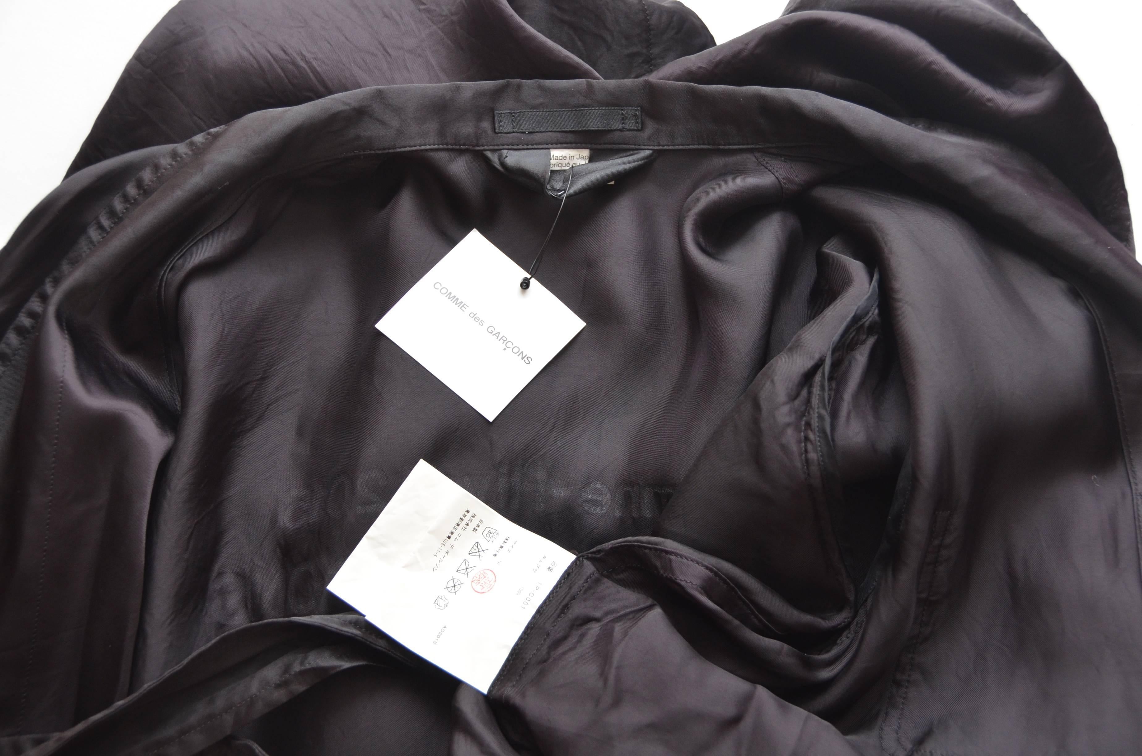 comme des garcons staff coat