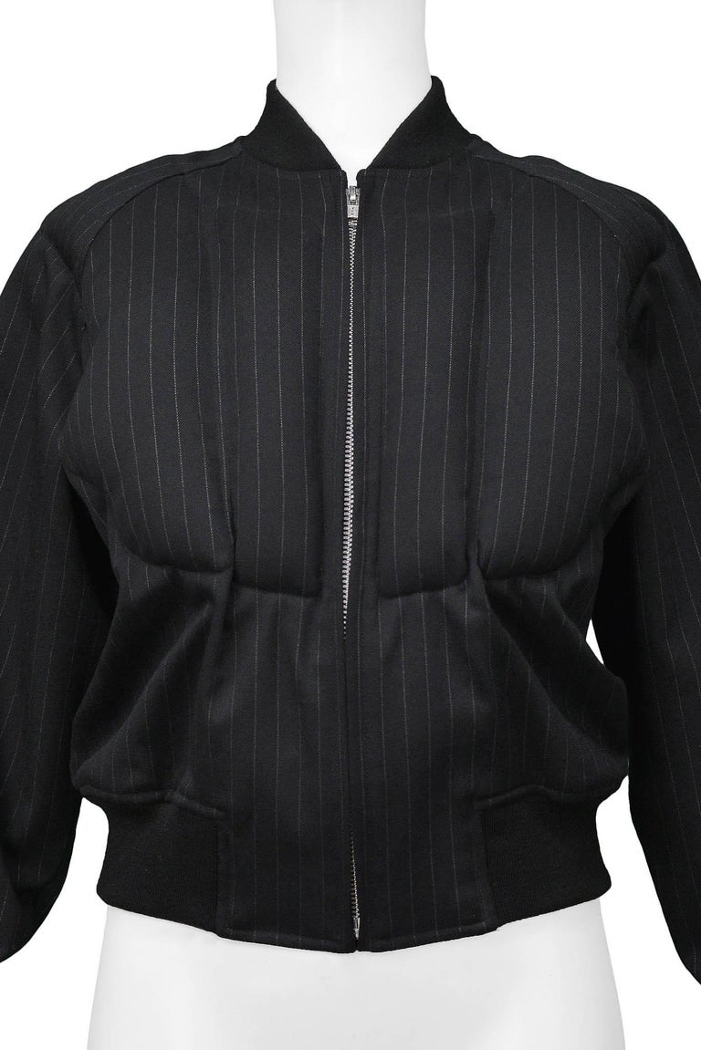 COMME DES GARCONS 1992 pinstriped jacket