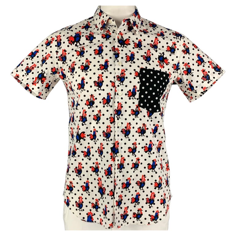 COMME des GARCONS BLACK Size L Multi-Color Polka Dot Cotton Short Sleeve  Shirt at 1stDibs | comme des garcons short sleeve shirt, multicolor polka  dot shirt