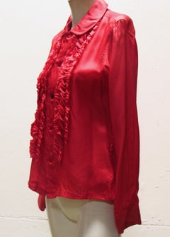 Comme des Garçons Button Down Blouse