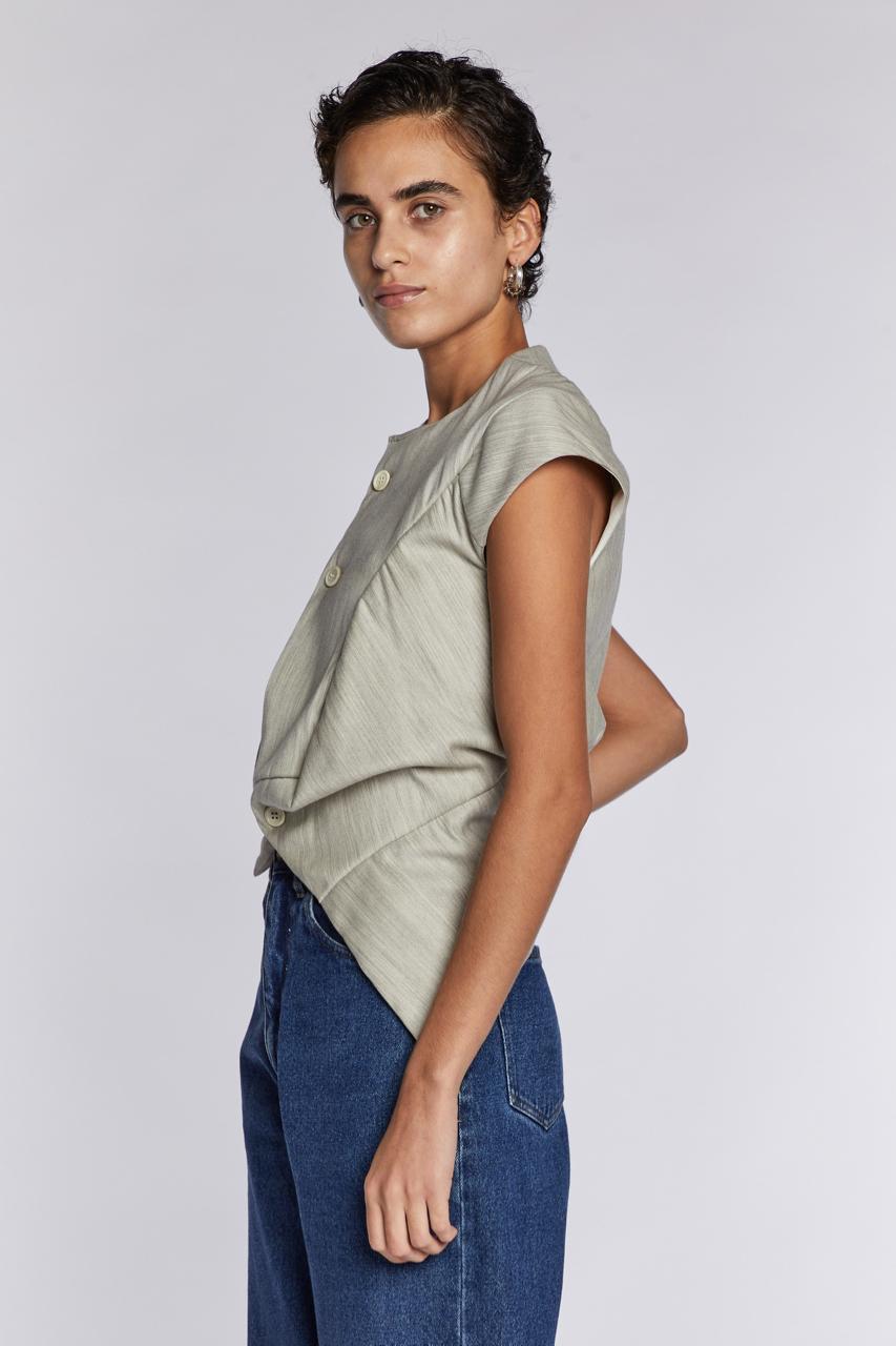 Comme des Garçons  Geknöpftes Oberteil S/S 1997 für Damen oder Herren im Angebot