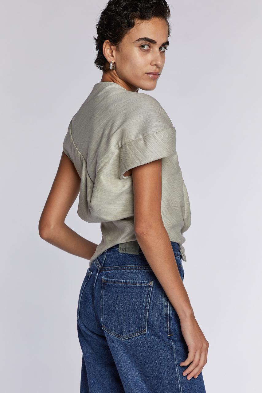 Comme des Garçons  Geknöpftes Oberteil S/S 1997 im Angebot 3