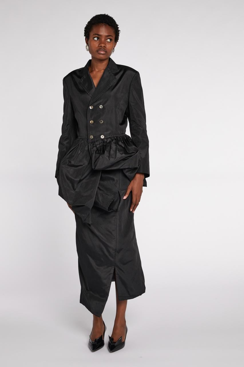 Comme des Garçons by Rei Kawakubo Skirt Suit A/W 1986 In Excellent Condition For Sale In London, GB