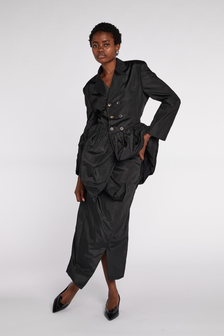 Women's Comme des Garçons by Rei Kawakubo Skirt Suit A/W 1986 For Sale