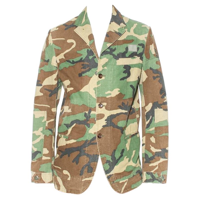 Comme des Garcons Camo Jacket By Junya Watanabe For Sale at