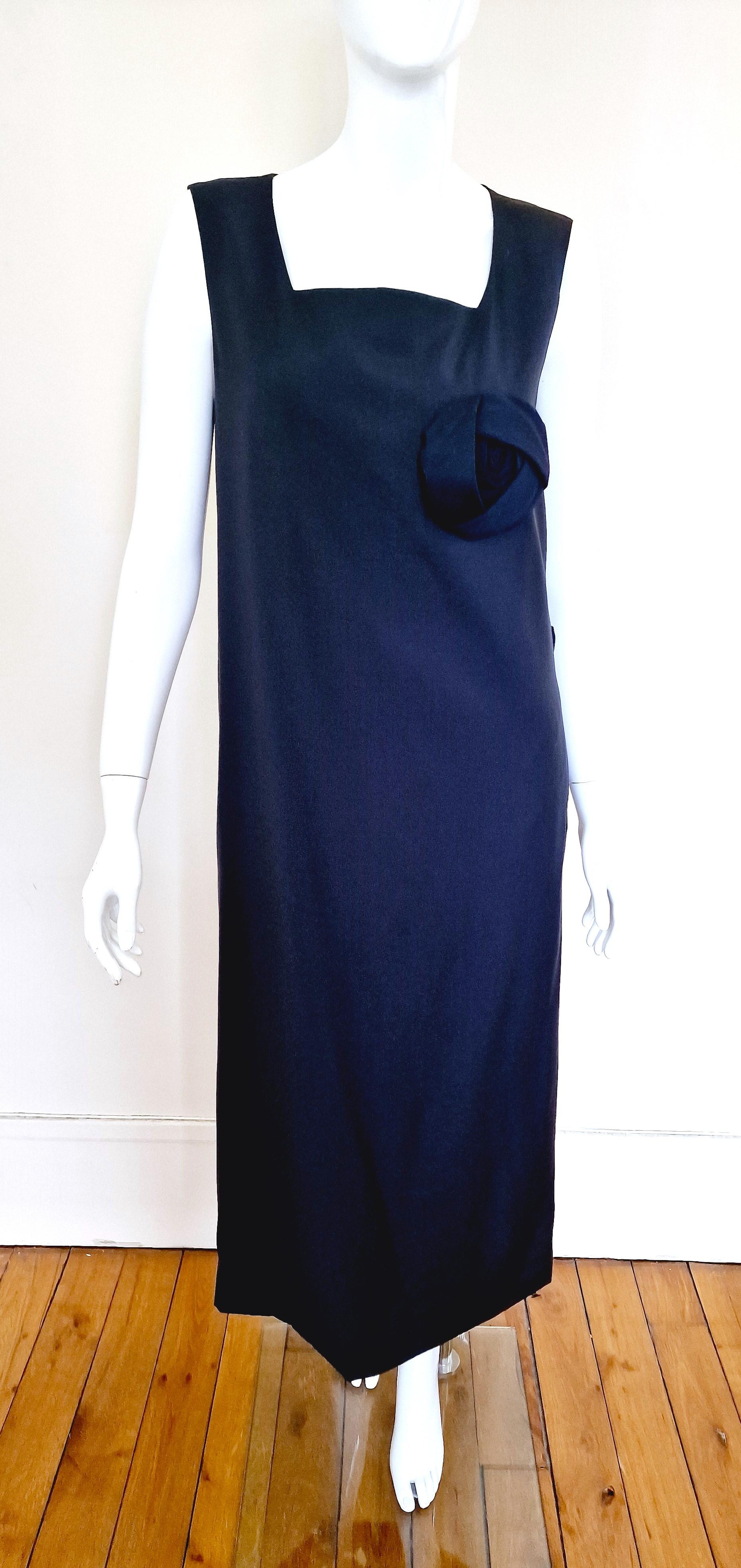 Women's or Men's Comme des Garcons CDG Black Rose Oversize Man Women Small Medium Large Dress For Sale