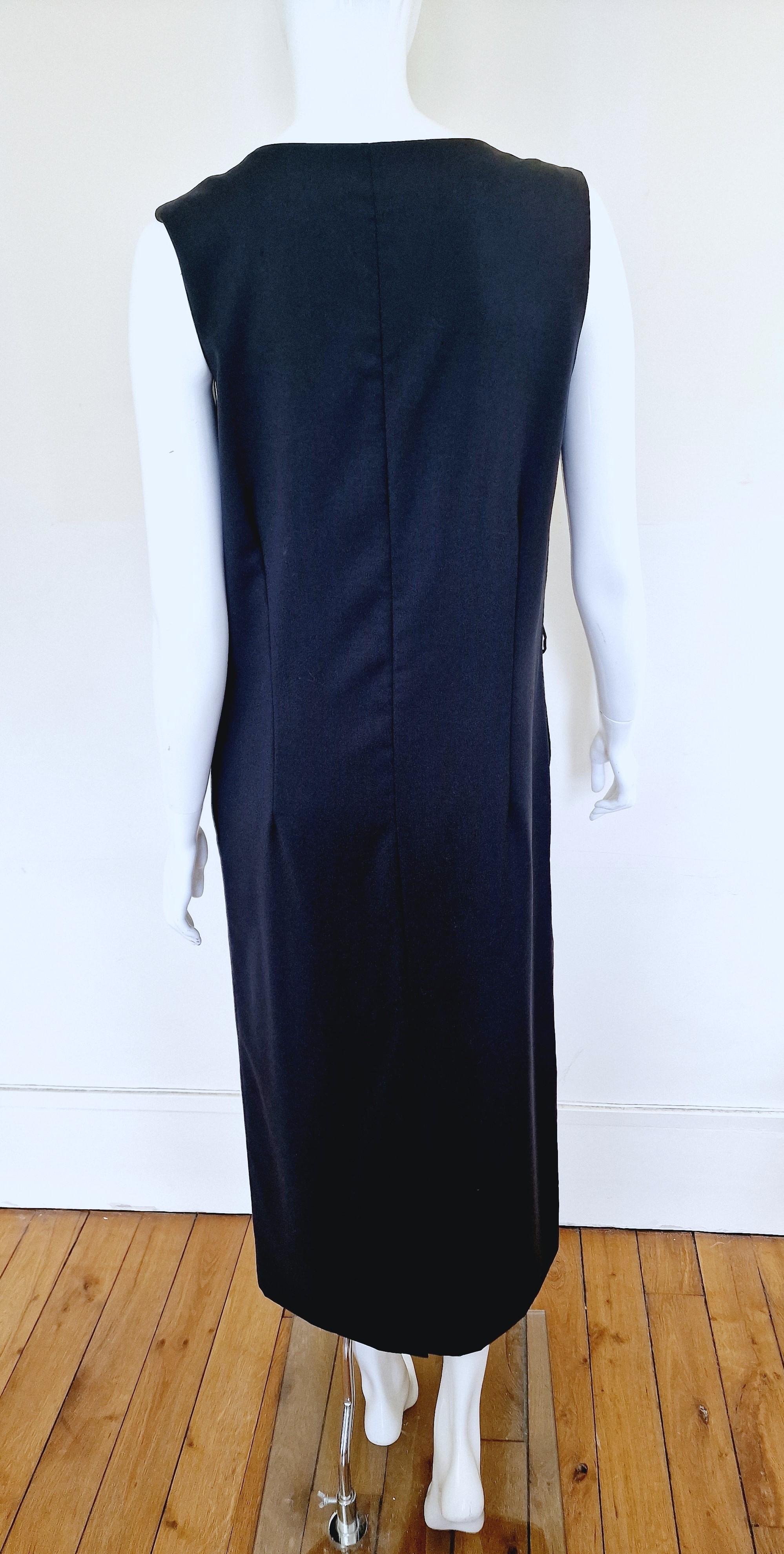 Comme des Garcons CDG Black Rose Oversize Man Women Small Medium Large Dress For Sale 1