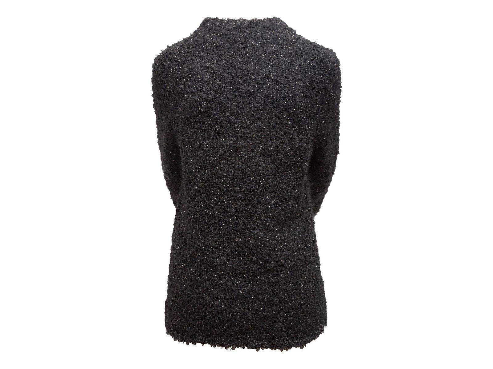 Comme Des Garcons Charcoal Wool Sweater 3