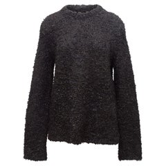 Comme Des Garcons Charcoal Wool Sweater